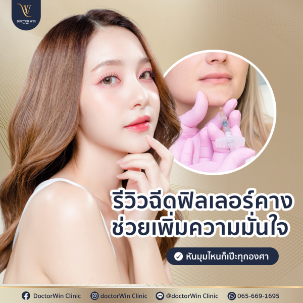 รีวิวฉีดฟิลเลอร์คาง